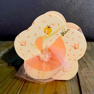 Wooden painted ballerina box